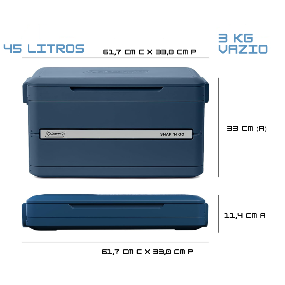 GelaFlex™: Grande no uso, compacto para guardar.