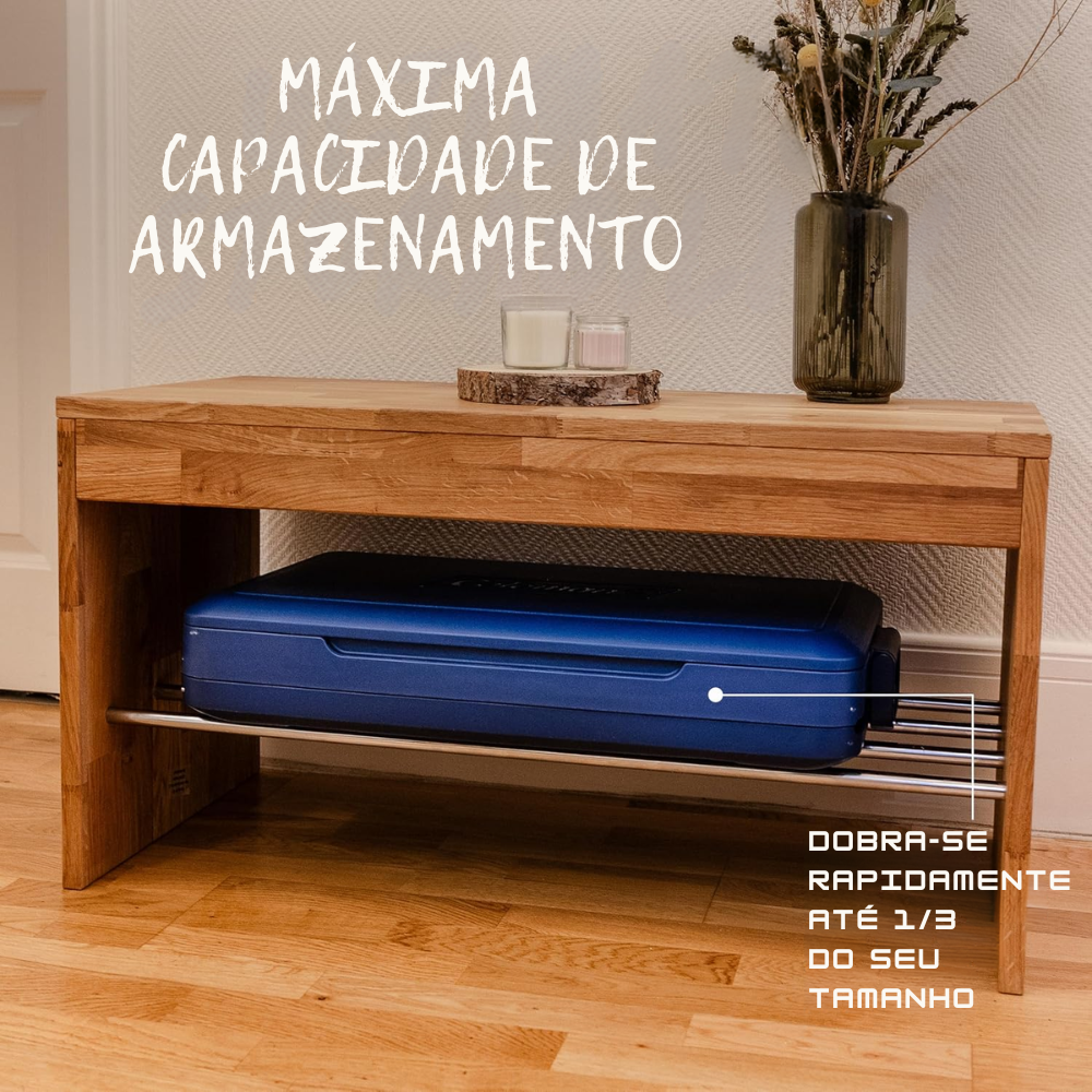 GelaFlex™: Grande no uso, compacto para guardar.