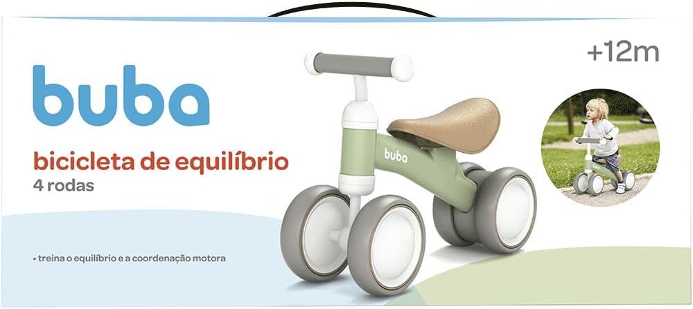 Bicicleta De Equilibrio, 4 Rodas