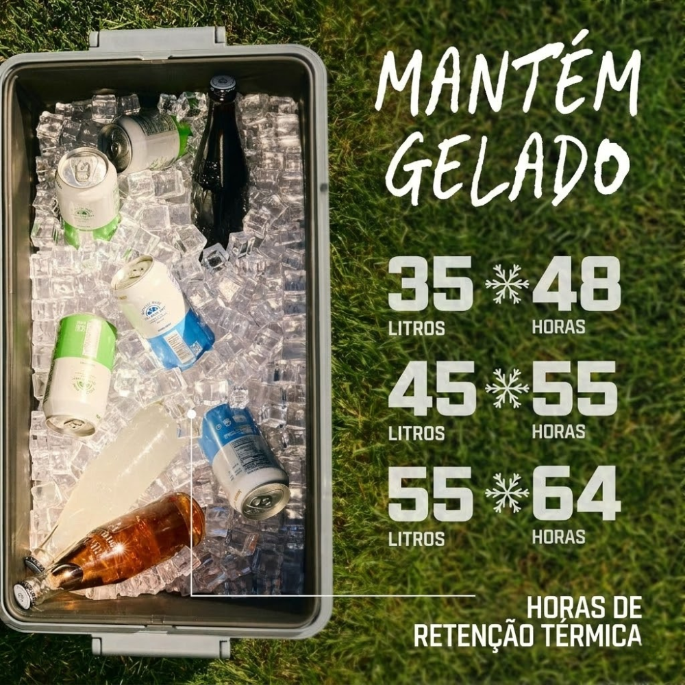 GelaFlex™: Grande no uso, compacto para guardar.