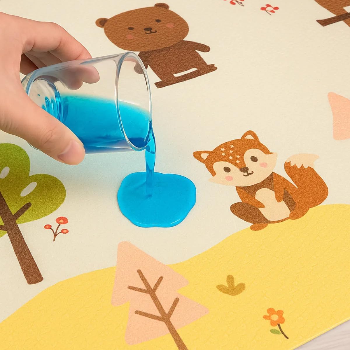 Tapete Térmico Infantil Tatame Dobravel Antiderrapante Dupla Face Unisex 150x200cm