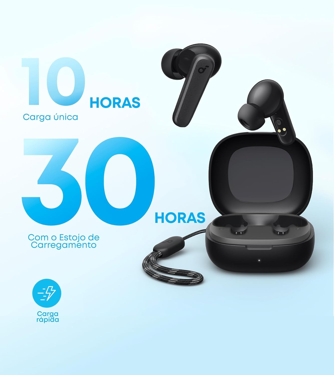Fone de Ouvido Bluetooth 5.3